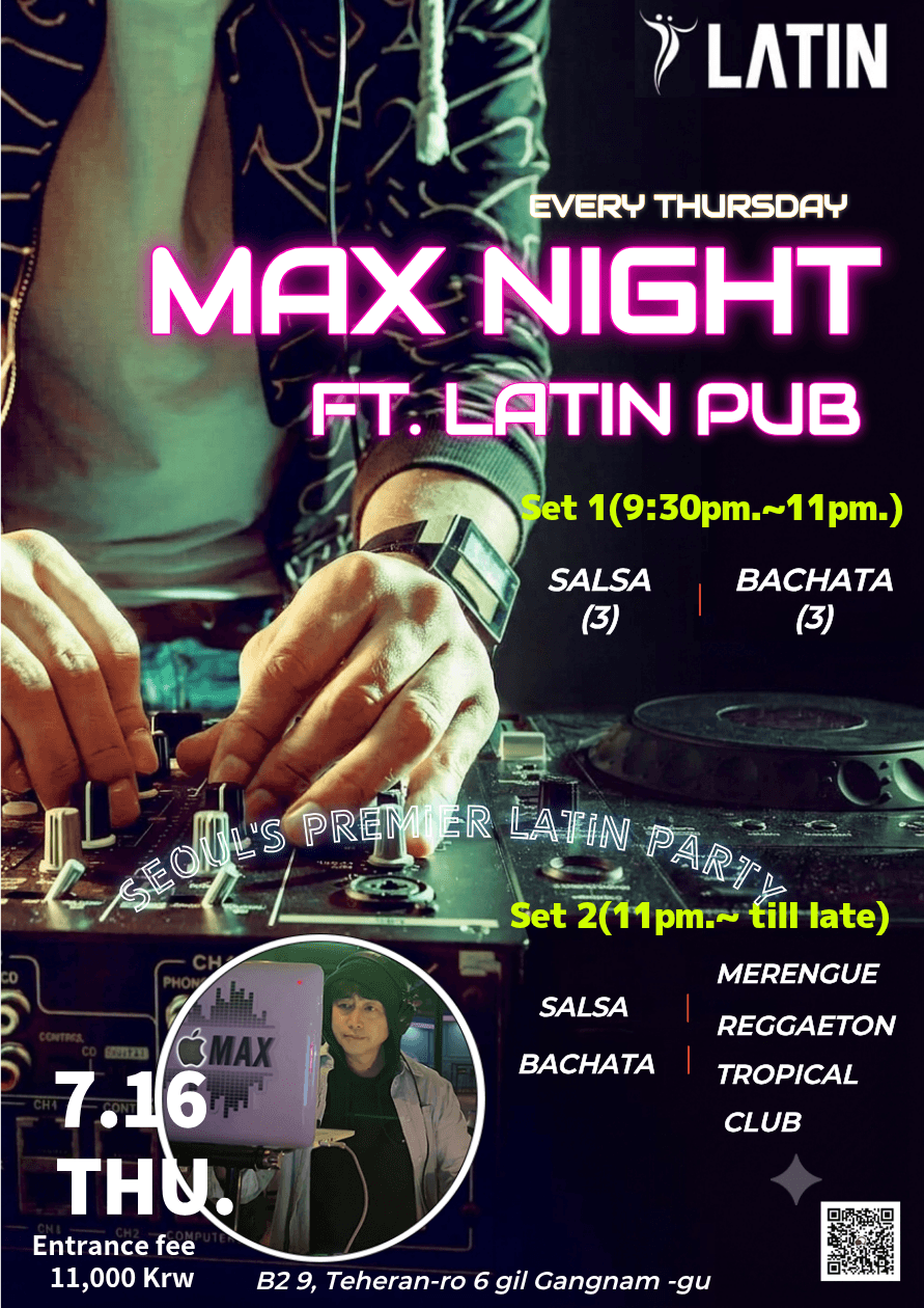  - SEOUL'S PREMIER LATIN PARTY
