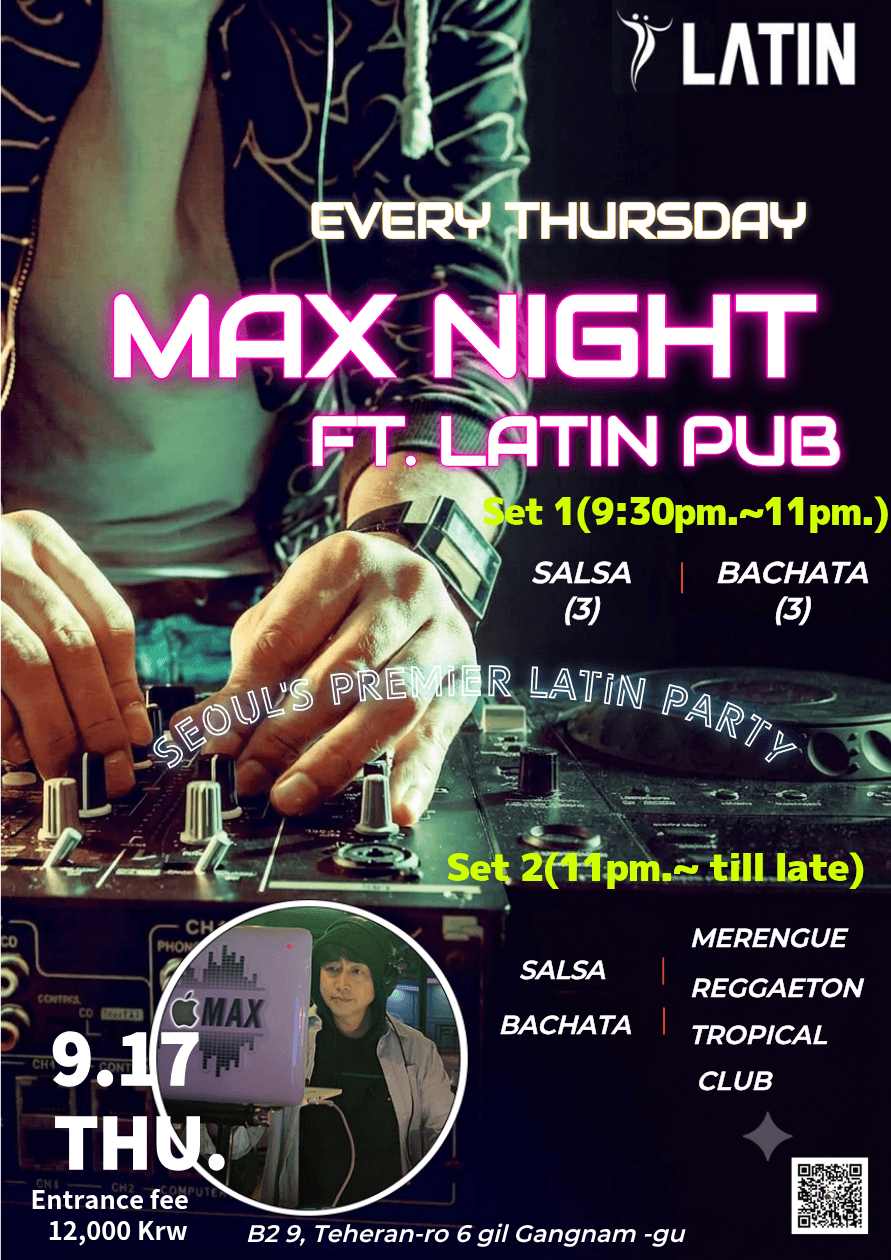  - MAX NIGHT LATIN PUB