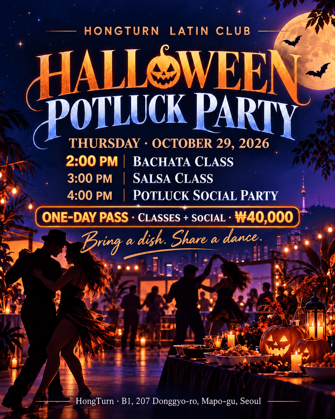  - HALLOWEEN POTLUCK PARTY